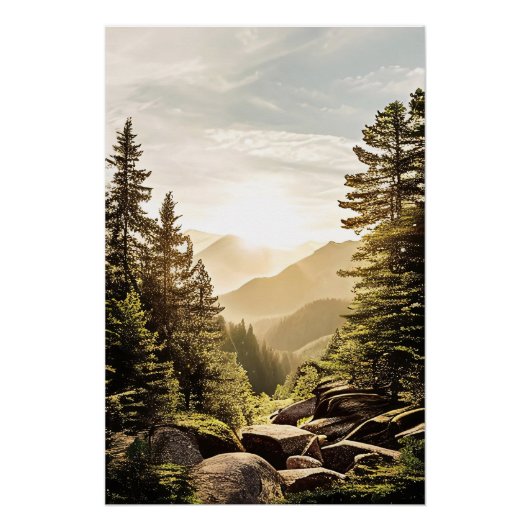 静けさの夜明け ポスター (正面)