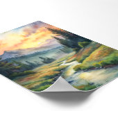 静けさの夢の風景 ポスター (角)