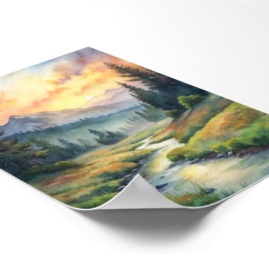 静けさの夢の風景 ポスター (角)