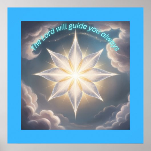 静けさの導き星：希望の光 ポスター (正面)