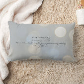 静けさの小さいベビーの枕 ランバークッション (ブランケット)