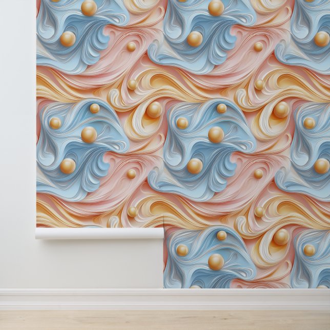 静けさの波に真珠 壁紙 (アプリケーション)