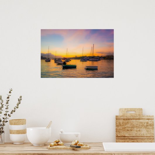 静けさの瞬間 ポスター (キッチン)