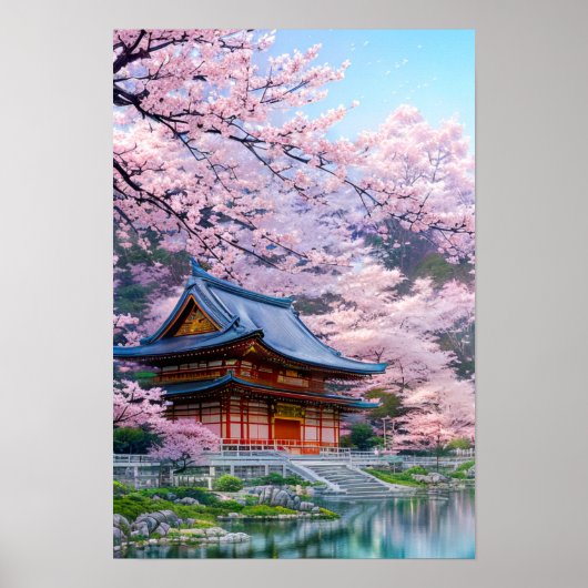 静けさの神殿 ポスター (正面)