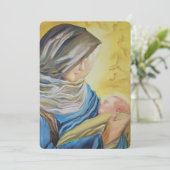 静けさの聖母と幼児イエス 招待状 (スタンド正面)