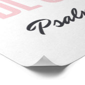 静けさの詩篇46:10 子供部屋装飾 ポスター (角)