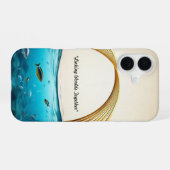 静けさの道 iPhone 16ケース (裏面横)