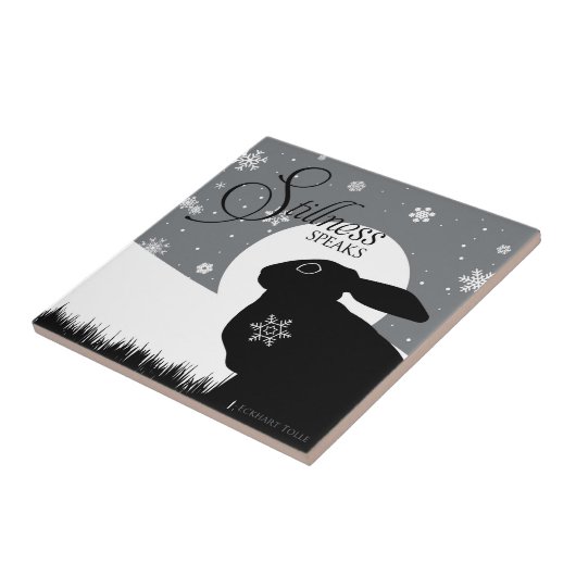 静けさは話します タイル (側面)