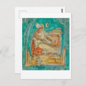 静けさを見つける。仏教の瞑想。 ポストカード (正面/裏面)