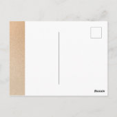 静けさ万物明るいクリスマスの写真  ポストカード (裏面)