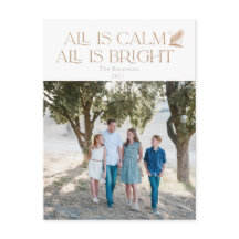 静けさ万物明るいクリスマスの写真 