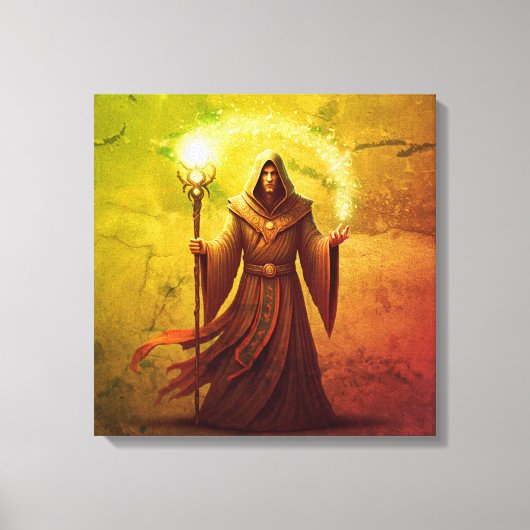 静けさ、" "エネルギー" "ノスタルジア キャンバスプリント (正面)