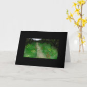 静けさ カード (黄色い花)