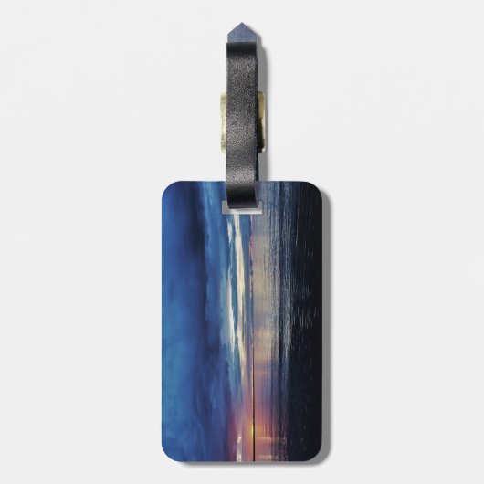 静けさ ラゲッジタグ (裏面縦)