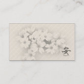 静けさ 名刺 (裏面)