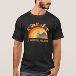 静けさ - 平穏な受容 Tシャツ