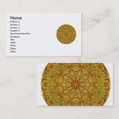 静けさ-禅僧の刺激を受けたな名刺 名刺 (正面/裏面)