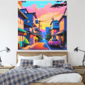 静の通り キャンバスプリント (インサイチュ (寝室))