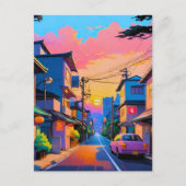 静の通り シーズンポストカード (正面)