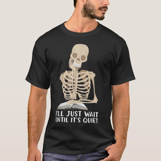 静まるまで待ちます先生へのギフト Tシャツ (正面)