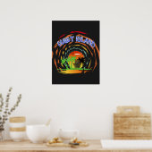 静カリブの島 ポスター (キッチン)