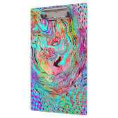 静パーソナライズされた静抽象芸術流動的アート クリップボード (左)