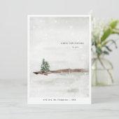 静ミニマルかな雪松 シーズンカード (スタンド正面)