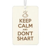 静保かでシャートしない カーエアーフレッシュナー (裏面)