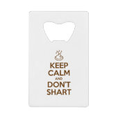 静保かでシャートしない クレジットカード栓抜き (正面)