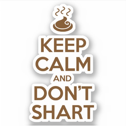 静保かでシャートしない シール (正面)