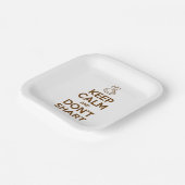 静保かでシャートしない ペーパープレート (傾斜あり)