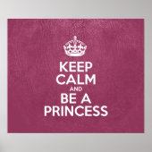 静保かでプリンセス、ピンクレザー、クラウン ポスター (正面)