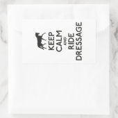 静保かで乗り心地 長方形シール (バッグ)