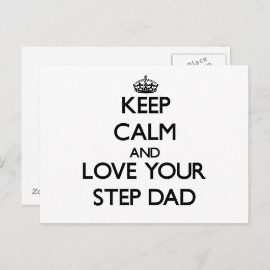 静保かで愛するステップパパ ポストカード (正面/裏面)