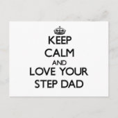 静保かで愛するステップパパ ポストカード (正面)