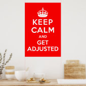 静保かで調整済みカイロプラクティックポスター ポスター (キッチン)