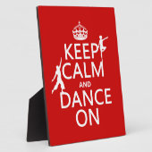 静保かで踊る(すべての色で) フォトプラーク (側面)