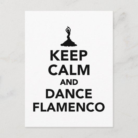 静保かで踊る ポストカード (正面)