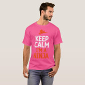 静保かなイム忍者カンフー Tシャツ (正面フル)