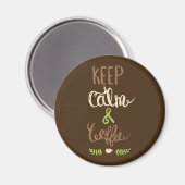 静保かなコーヒー – おもしろい マグネット (正面/裏面)