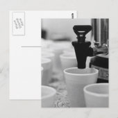 静保かなコーヒー – ヴィンテージ ポストカード (正面/裏面)