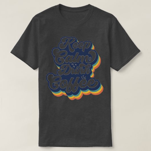 静保かなドリンク Tシャツ (デザイン正面)