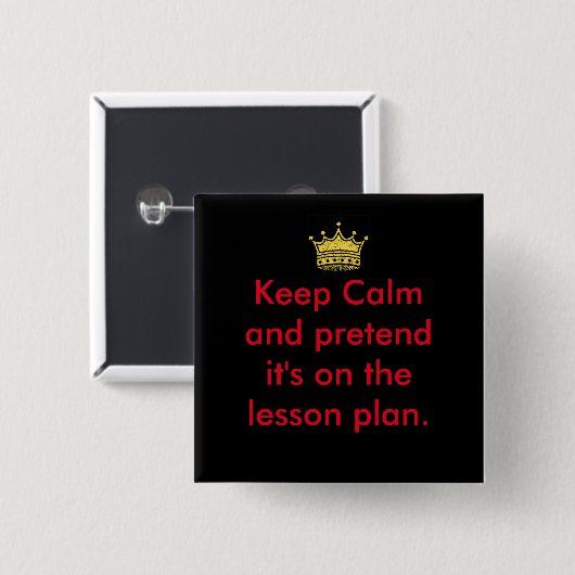 静保かな先生! 缶バッジ (正面&裏面)