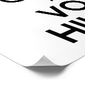 静保かな投票HILLARY.png ポスター (角)