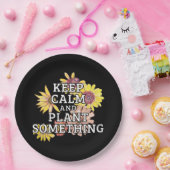 静保かな植え付け – 庭師 ペーパープレート (パーティー)