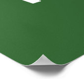 静保かな犬を歩く – すべての色 ポスター (角)