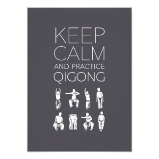 静保かな練習Qigong フォトプリント