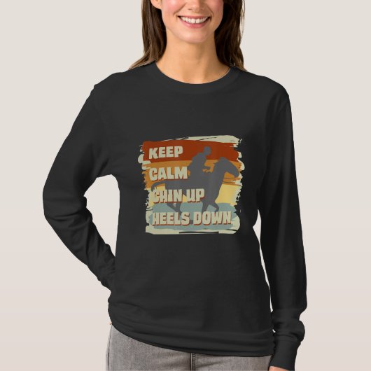 静保かな顎の上ヒールを馬の衣装デザイン Tシャツ (正面)