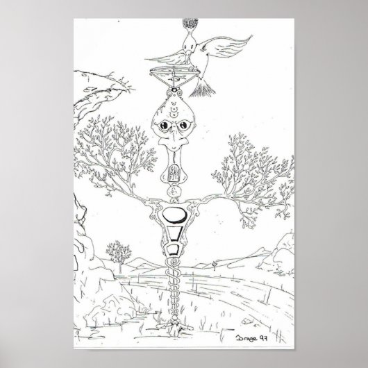 静保かな ポスター (正面)