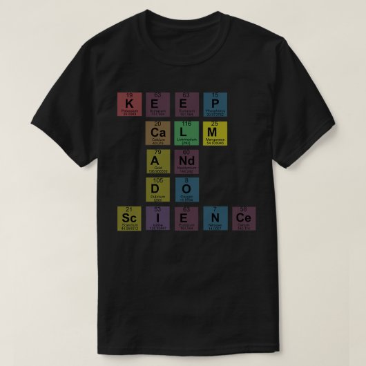 静保かなamp do科学 tシャツ (デザイン正面)